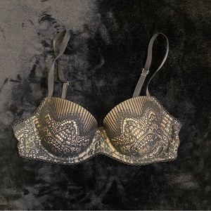 Dream Angels Black Demi Bra